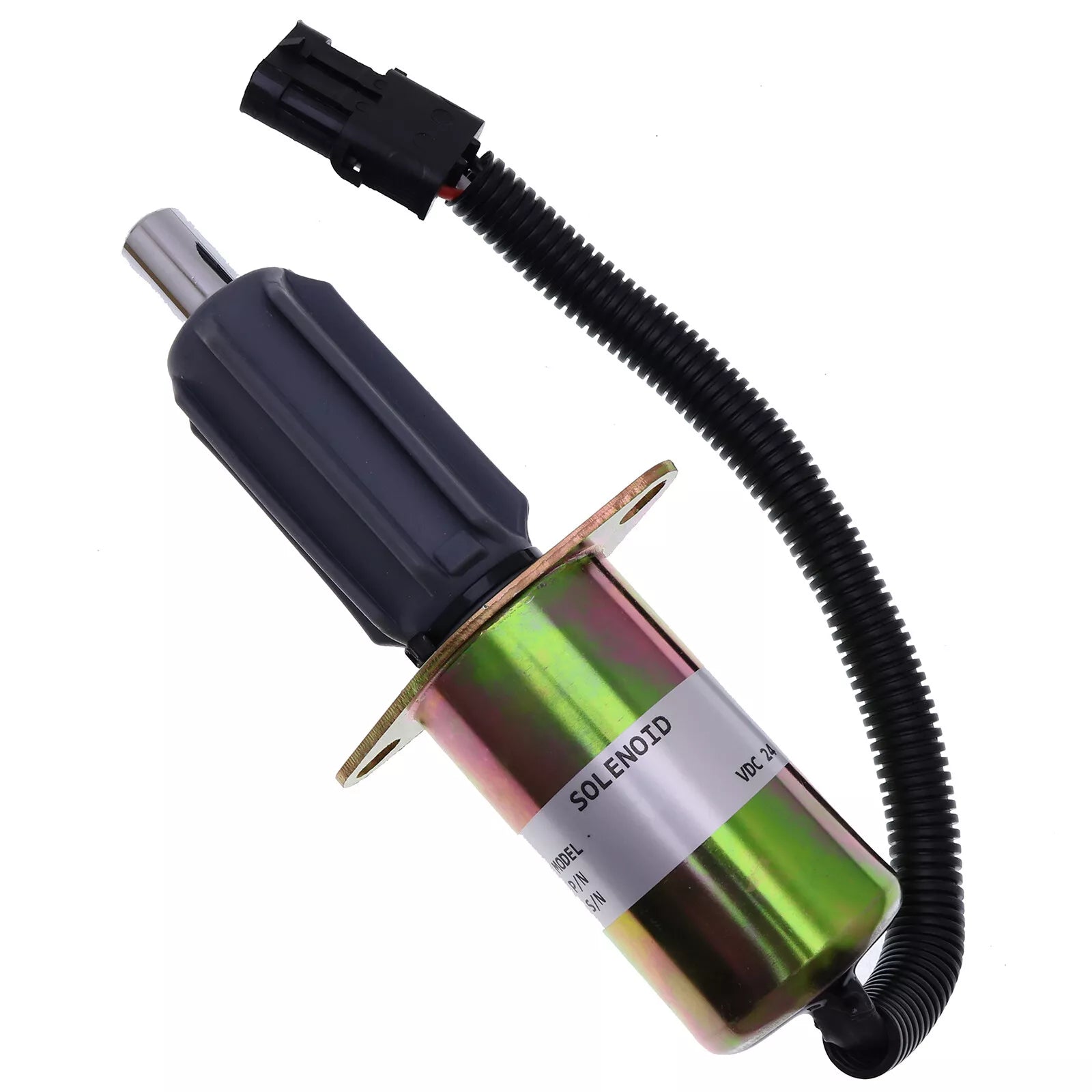 24V Shut Off Solenoid J914371 J912490 for CASE Crawler Tractor 1150E 1155E