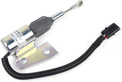 24V Shutoff Solenoid 6732-82-9110 for Komatsu Excavator PC150LC-6 PC150LC-6K PC150-6