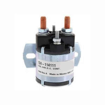 24V Continuous Duty Solenoid 124-114111 for Golf Cart & Forklift