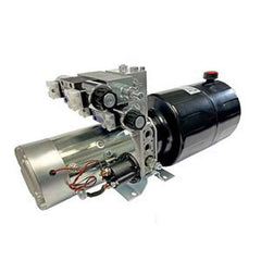 24V DC Hydraulic Power Unit 8 QTS Steel Tank for Snow Plow Lift