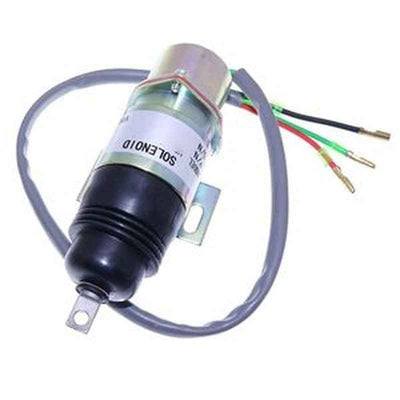 24V Engine Stop Solenoid 716/30097 for JCB Excavator JS70 JZ70