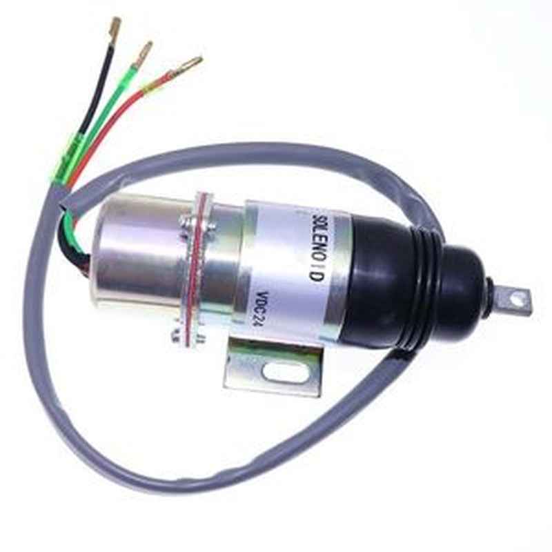 24V Engine Stop Solenoid 716/30097 for JCB Excavator JS70 JZ70