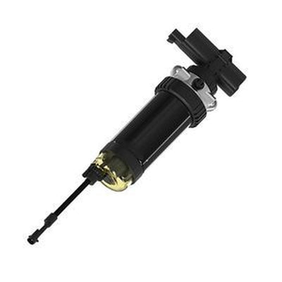 24V Fuel Filter Assembly w/ Sensor RE560678 for John Deere Excavator/Loader/Dozer