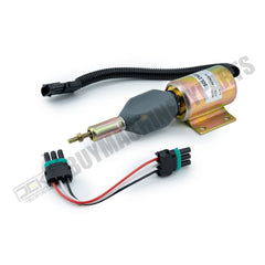 24V Fuel Shutoff Solenoid Valve RE502474 RE516083 for John Deere 120 160LC 200LC 230LC 270LC 670C 672CH 624H