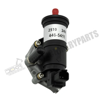 24V Fuel Transfer Pump 446-5411 for Caterpillar CAT Engine Loader Generator