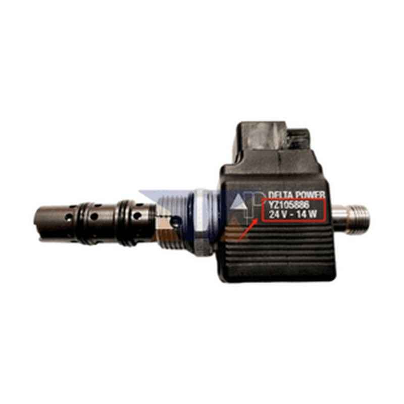24V Solenoid Valve Coil YZ105886 for John Deere Engine 6068-6090