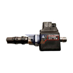 24V Solenoid Valve Coil YZ105886 for John Deere Engine 6068-6090