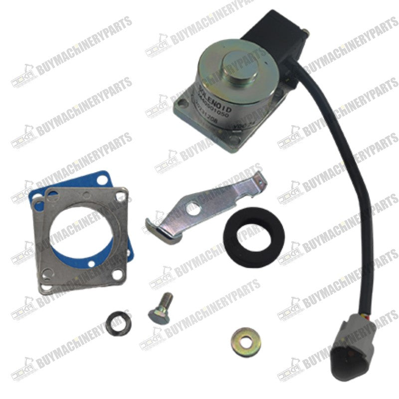 24V Stop Solenoid 2440501050 01661010 for Hatz Engine Haulotte Scissor Lifts H15SXL H12SXL H12SX H12SDX - Buymachineryparts