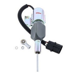 24V Stop Solenoid 6733-81-9110 for Komatsu Wheel Loader WA180PT-3L WA250PT-3L - Buymachineryparts
