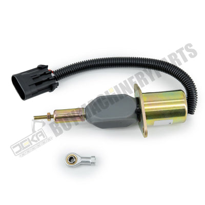 24V Stop Solenoid SA-4932-24 3990773 For Cummins Engine