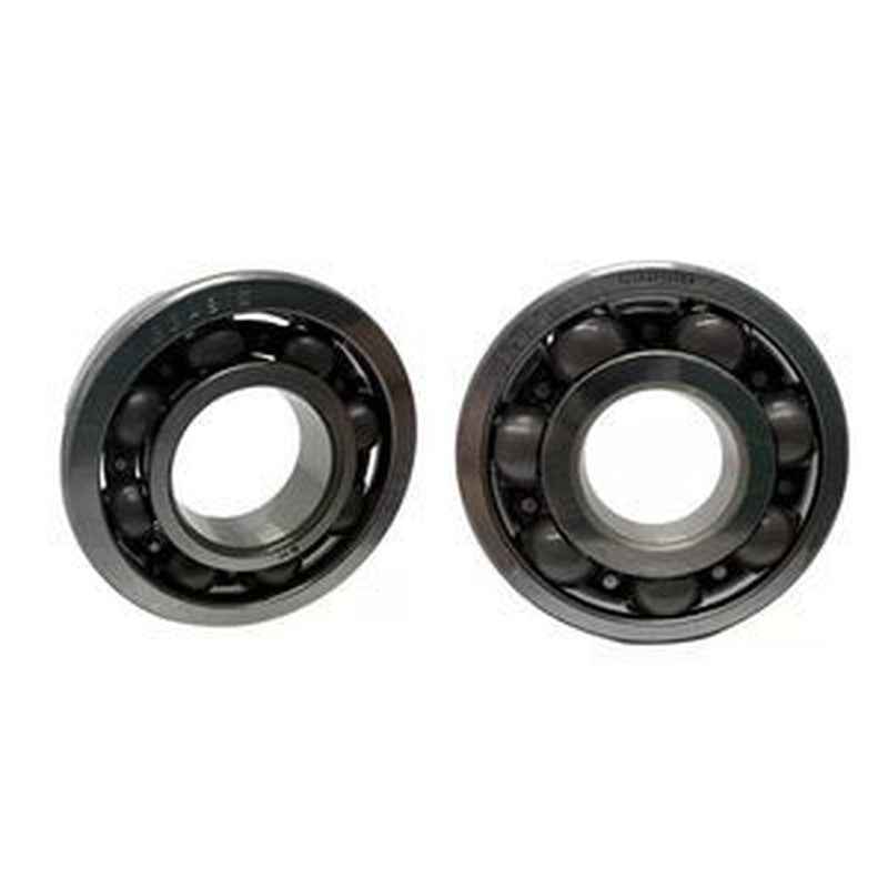 Deep Groove Ball Bearing Kit (2) 25x55x15mm/25x62x16mm, 83A915, Replace Koyo