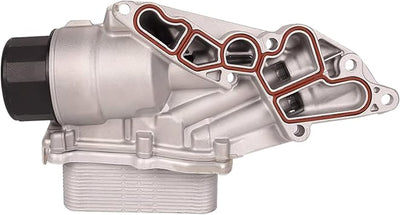 2721800510 Engine Oil Filter Housing w/Cooler Assembly Compatible with Mercedes Benz W203 C230 C E G ML S SLK-Class