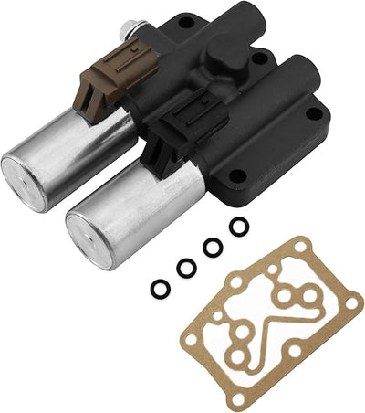 Solenoide de cambio lineal doble de transmisión 28260-RG5-004 con junta. Compatible con Honda Civic 2012-2013 y Honda 2009-2013.