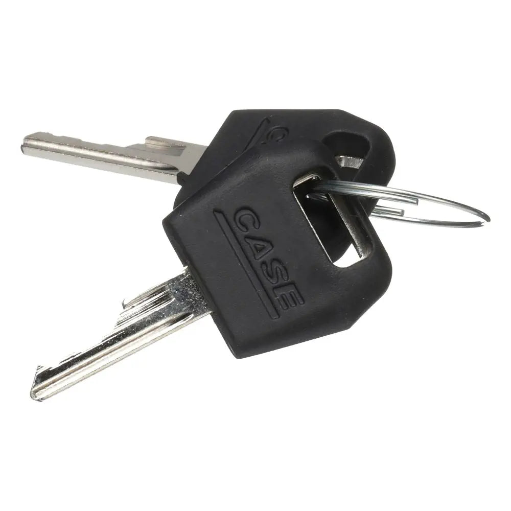 2 Ignition Keys 1964831C2 307852A1 for CASE 586E C70 MX170 680K 584E 821B C100 921B C50 585E C60