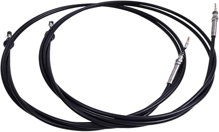 2 Pcs Adjustable Control Cable A5843 A5844 56130 412704 1313015 W56130 for Western Fisher Snowplow