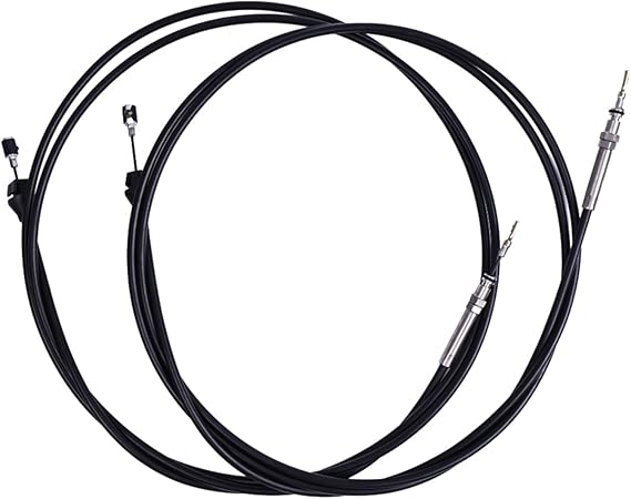 2 Pcs Adjustable Control Cable A5843 A5844 56130 412704 1313015 W56130 for Western Fisher Snowplow