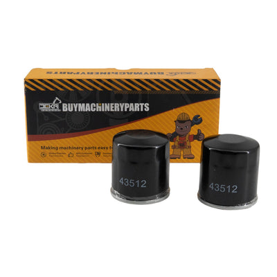 2 Pcs Oil Filter 15200-003-0000 for Hisun UTV 400 500 700 Massimo Bennche Coleman Axis MSU