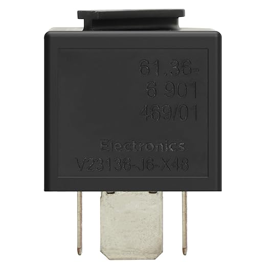 2 Pcs Relay 61-36-6-901-469 V23136-J6-X48 for BMW 323Ci 323i 325xi 328i 335is 530i 550i 640i 740Li M3 X3 X5