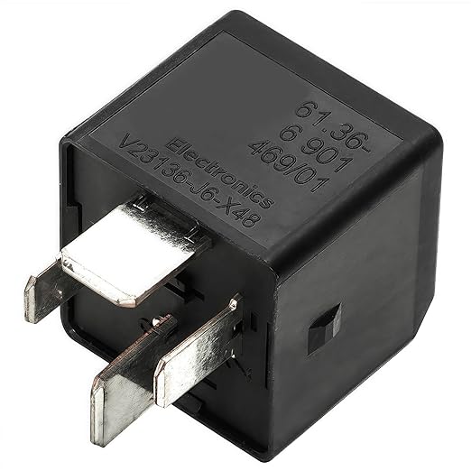 2 Pcs Relay 61-36-6-901-469 V23136-J6-X48 for BMW 323Ci 323i 325xi 328i 335is 530i 550i 640i 740Li M3 X3 X5