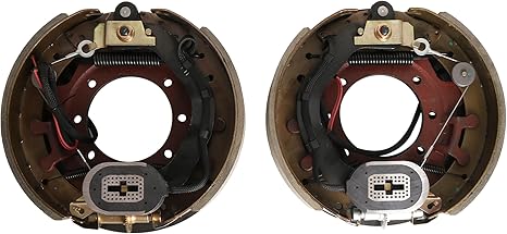 A Pair Trailer Brake 12-1/4" x 3-3/8" 023-450-00 023-451-00 for Dexter 9k to 10k lb Axles