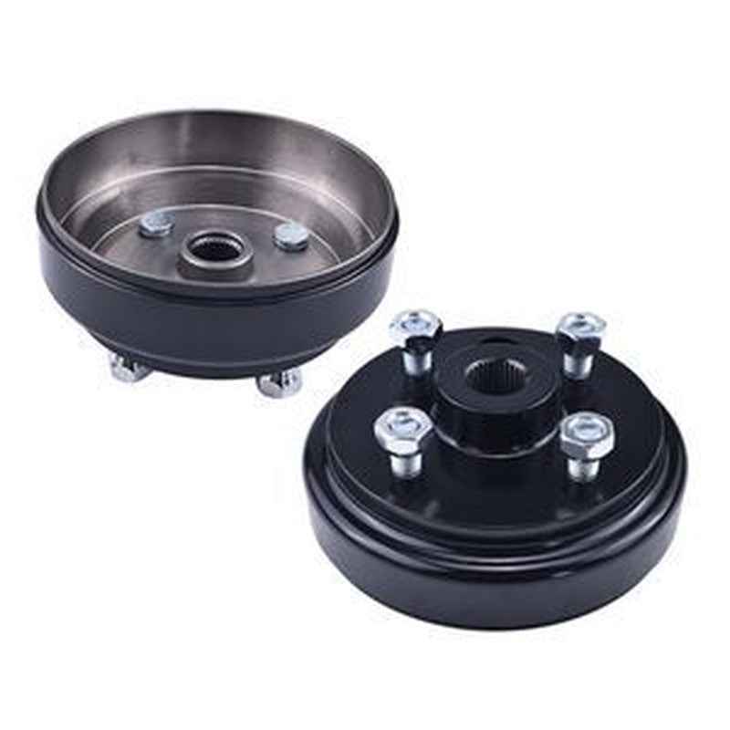 2-Piece Brake Drum 21807-G1 for E-Z-GO Golf Cart 2013-2019