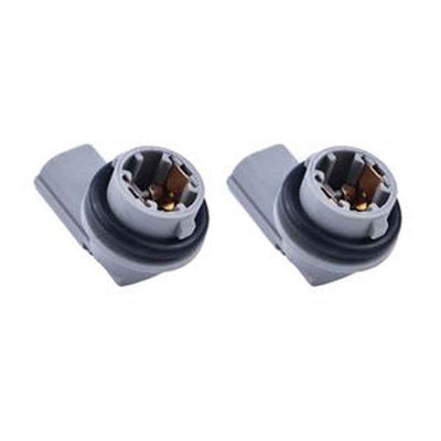 2-Piece Fender Marker Light Base Socket 33304-TET-H01 for Honda Civic 2016-2021