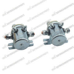 2Pcs 12V 6 Terminal Continuous Duty Switch Relay Solenoid for Autocrane Boom Winch - Buymachineryparts