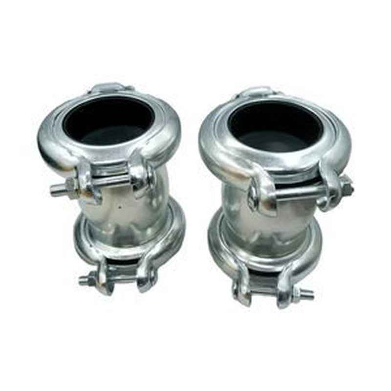 2-Piece 75mm Oil Line Coupling 4071215 for John Deere Excavators