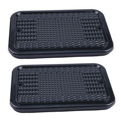 2Pcs Black Warning Lens LVU18746 for John Deere 1023E & 1025R Tractors
