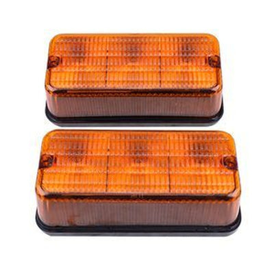 2Pcs LED Amber Light 92185C1 for Case 7110-1586 Tractors