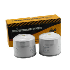 2PCS  Fuel Filter for Yanmar 119802-55810 119802-55801 Donaldson P550127