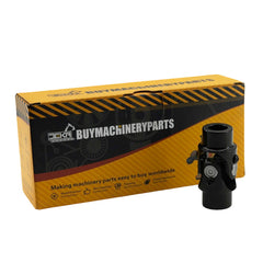 3/4" Round X 3/4" Round Powder Coated Universal Steering Shaft U Joint Coupler