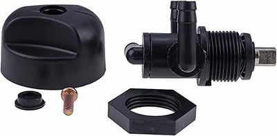 3-Way Fuel Shutoff Petcock Valve With Knob Nut 7052161 5432559 for Polaris ATV Sportsman 335 400 500 600 700 Magnum 325 330