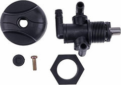 3-Way Fuel Shutoff Petcock Valve With Knob Nut 7052161 5432559 for Polaris ATV Sportsman 335 400 500 600 700 Magnum 325 330
