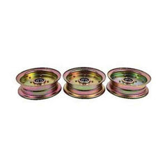 3-Piece Deck Idler Pulley 539112196 for Husqvarna LT1597 & Jonsered GT52F