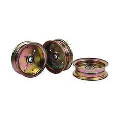 3-Piece Deck Idler Pulley 539112196 for Husqvarna LT1597 & Jonsered GT52F