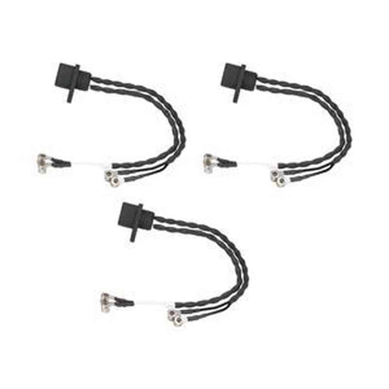 3-Piece Injector Wiring Harness 6754-81-9450 for Komatsu Excavator PC160LC-8