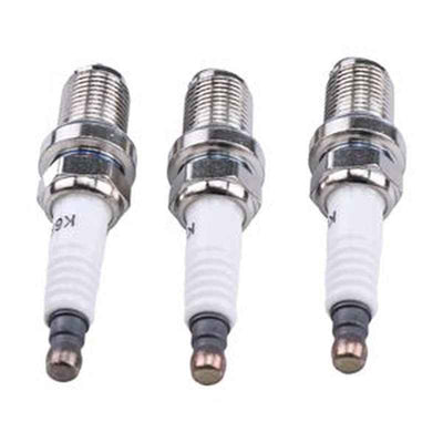 3-Piece Spark Plug Kit RC12YC for John Deere M78543 Engines