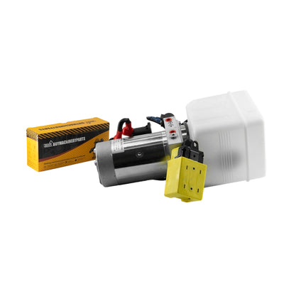 3-Quart 12V Double Acting Hydraulic Pump for Dump Trailer - KTI DC-4442
