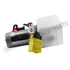 Bomba hidráulica de dupla ação de 3 litros e 12V para reboque basculante - KTI DC-4442