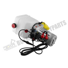 Bomba hidráulica de dupla ação de 3 litros e 12V para reboque basculante - KTI DC-4442