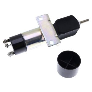 3 Terminals Fuel Shutoff Solenoid 1504-12C2U1B1S1 for Synchro Start Kubota DF-750 12V - Buymachineryparts