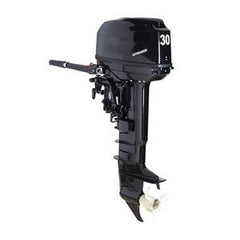 Heavy-Duty 30HP Two-Stroke Boat Engine Kit with 24L Fuel Tank