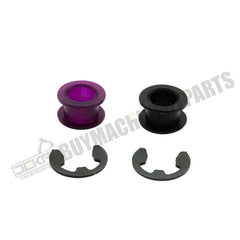 Kit de reparação de casquilhos do cabo de velocidades automático 33820-02370 33835-08010 (2 unidades e 2 clips) para Toyota Corolla Matrix 1.8L 2003 2004 2005 2006 2007 2008