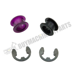 Kit de reparação de casquilhos do cabo de velocidades automático 33820-02370 33835-08010 (2 unidades e 2 clips) para Toyota Corolla Matrix 1.8L 2003 2004 2005 2006 2007 2008