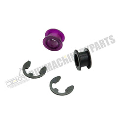 Kit de reparação de casquilhos do cabo de velocidades automático 33820-02370 33835-08010 (2 unidades e 2 clips) para Toyota Corolla Matrix 1.8L 2003 2004 2005 2006 2007 2008