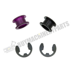 Kit de reparação de casquilhos do cabo de velocidades automático 33820-02370 33835-08010 (2 unidades e 2 clips) para Toyota Corolla Matrix 1.8L 2003 2004 2005 2006 2007 2008