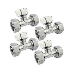 3/4' Tee 1/2' NPT 1/2' for RapidAir Max Line Compressed Air Piping