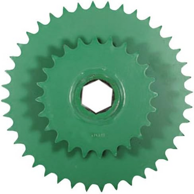All States Sprocket - Double Lower Drive Roller fits John Deere 447 448 446 447 448 449 456 457 458 459 466 467 546 547 556 557 558 559 566 567 AE54302 AFH205819