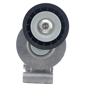 38357 Drive Belt Tensioner Assembly with Pulley, Compatible with 2004-2013 Mazda 3, for 2006-2010 Mazda 5 Replacement for L37215980